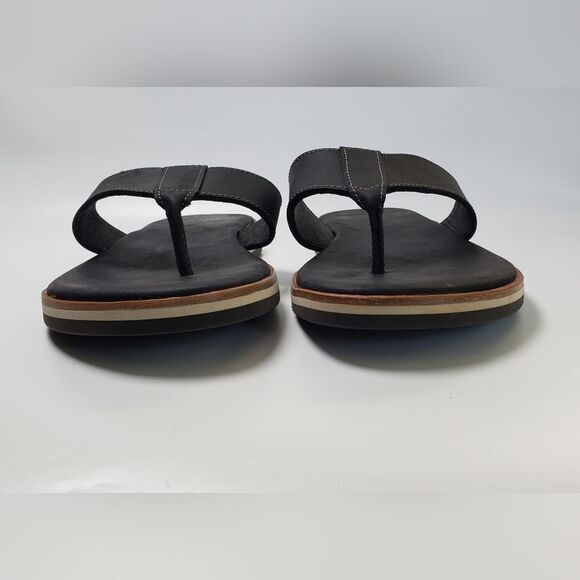 Warfield & Grand Men's Leather Sandals Flip flops Size 9 - Picture 7 of 10